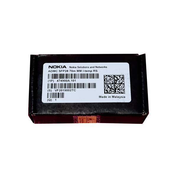 Nokia 474900A.101 SFP28 70m MM I-temp RS Nokia AOMC 